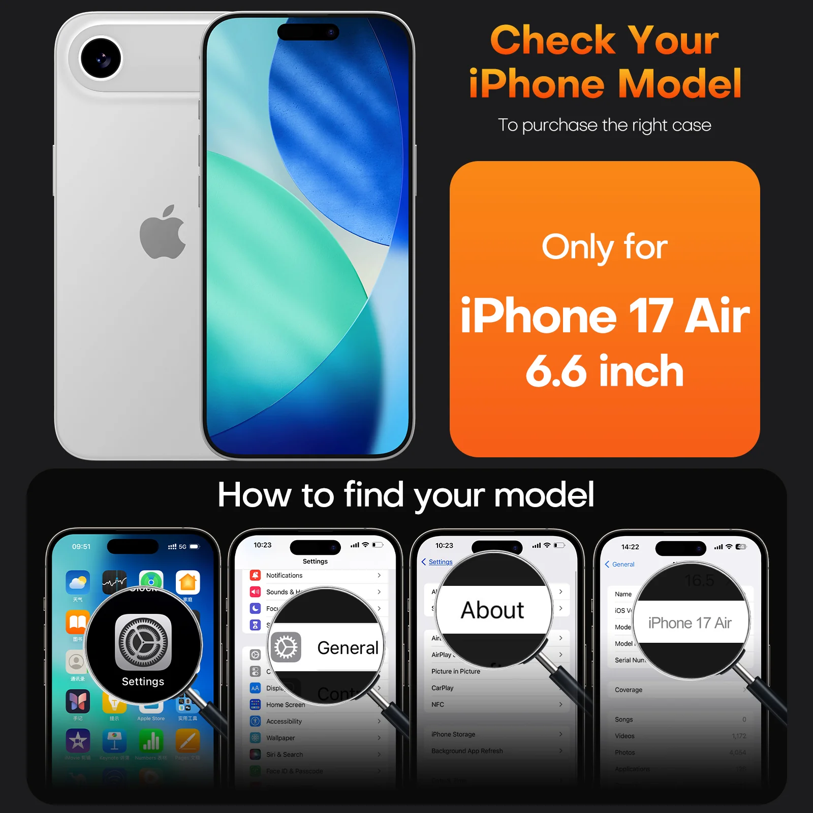 TAURI for iPhone Air Case, Full Camera Protection with Screen Protector, Translucent Matte Military-Grade Protection Shockproof Slim Phone Case for iPhone Air, Matte Green - Image 6